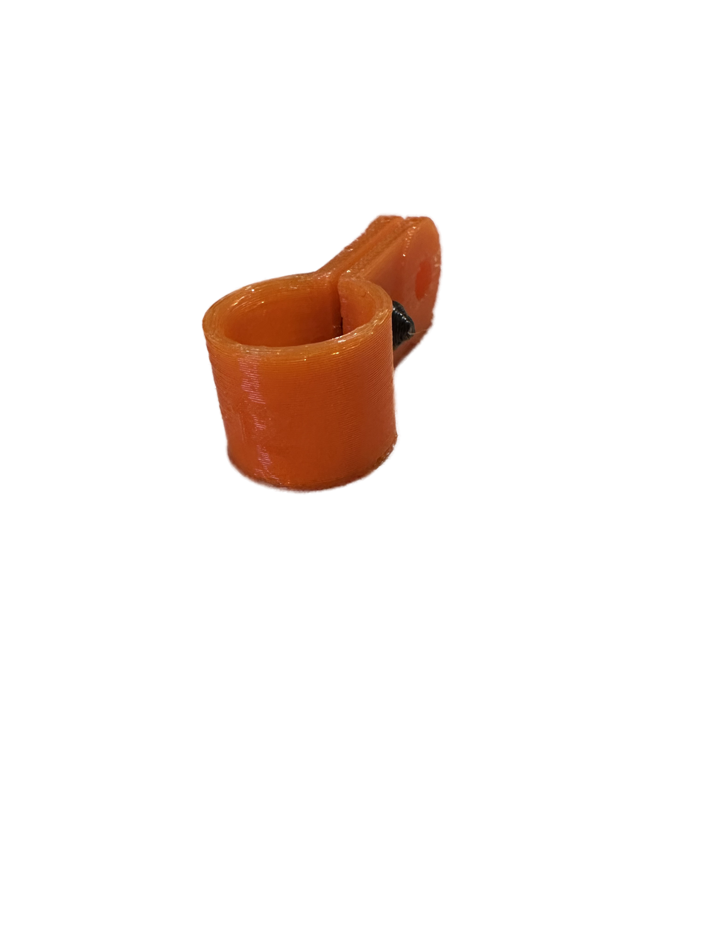 Bague d’attache souple pour canard colvert diamètre 12mm avec clips