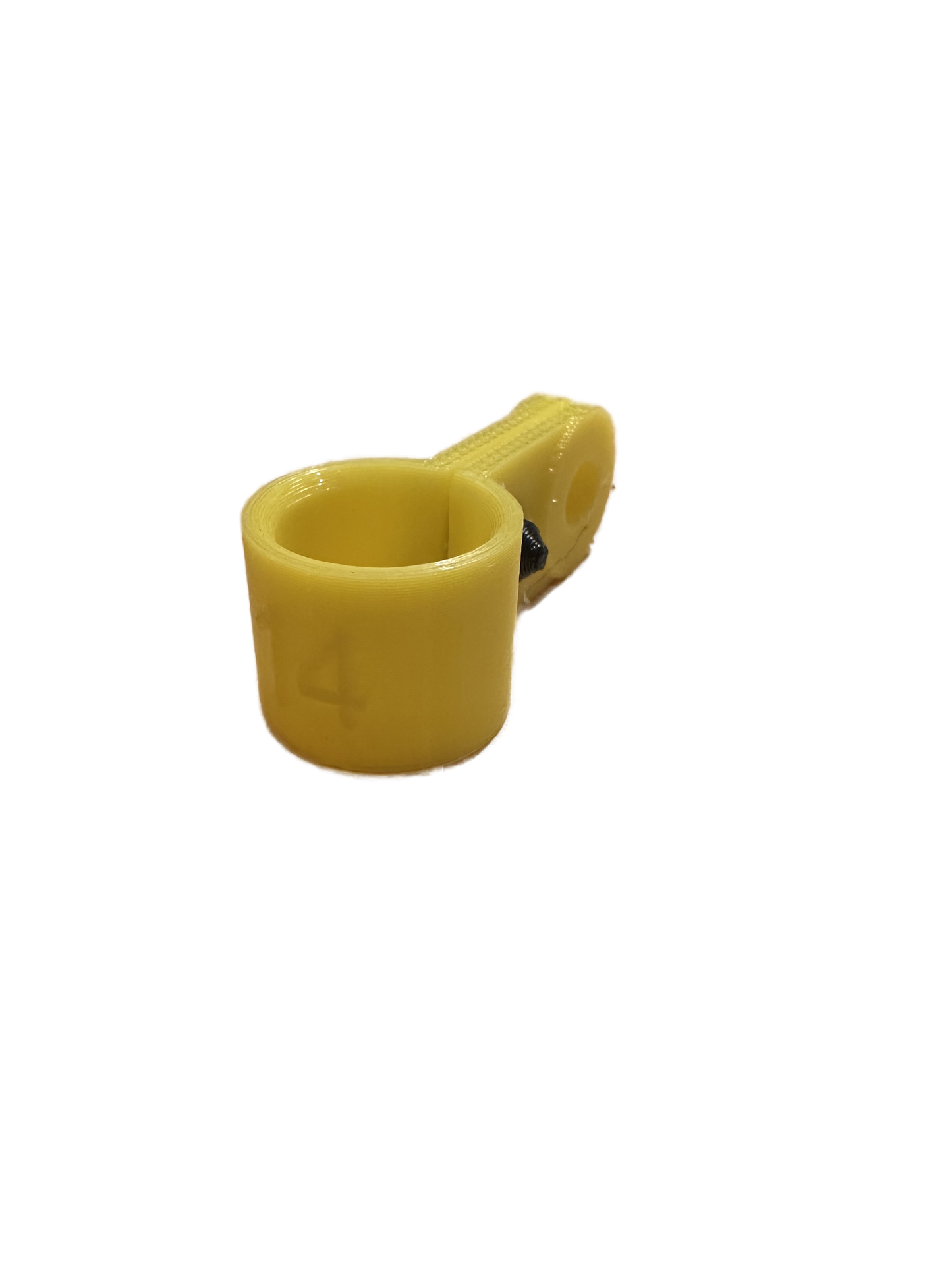 Bague d’attache souple pour oie rieuse diamètre 14mm avec clips