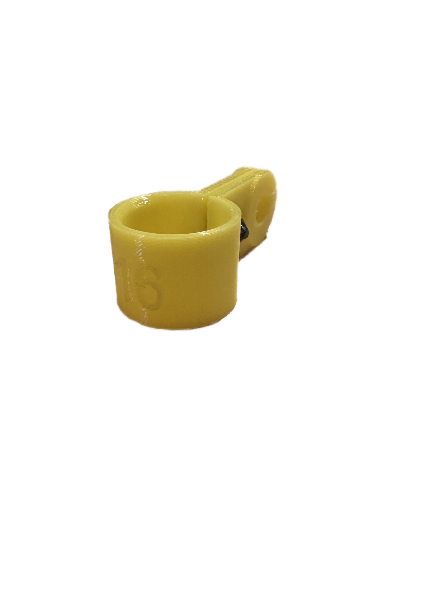 Bague d’attache souple pour oie cendré diamètre 16mm avec clips