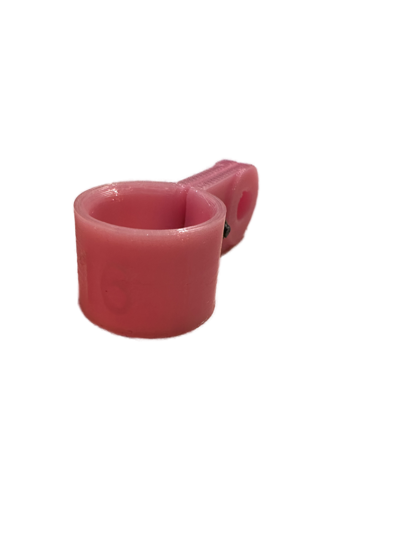Bague d’attache souple pour oie cendré diamètre 16mm avec clips