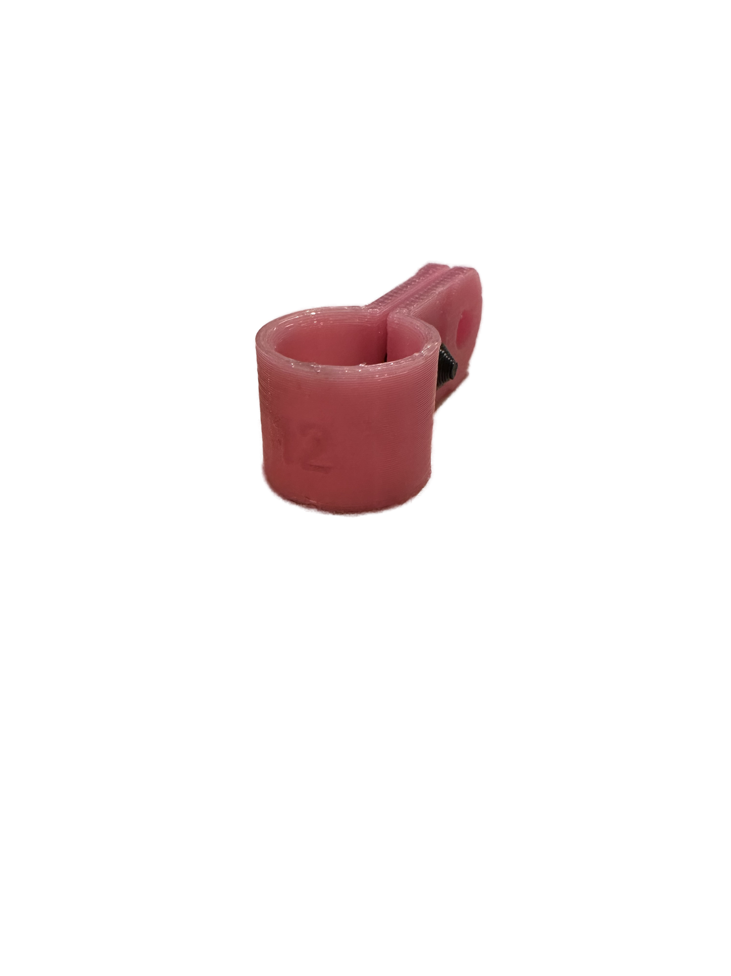 Bague d’attache souple pour canard colvert diamètre 12mm avec clips
